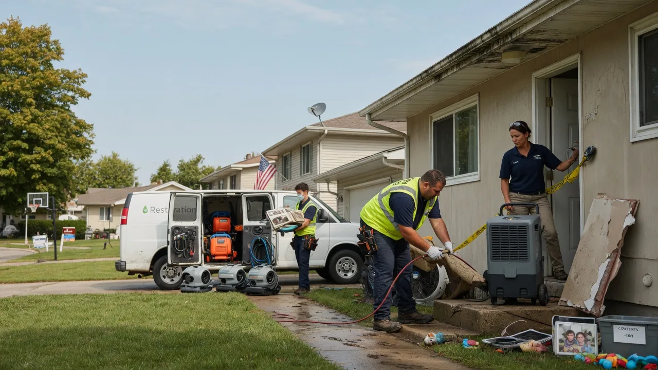Water Damage Restoration in Prairie Du Sac, WI near me